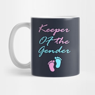 Keeper Of The Gender reveal party pregnancy Mug